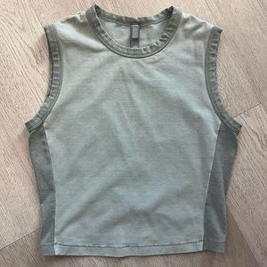 SOLD💔] SKIMS outdoor basics tank BLUE CHALK
